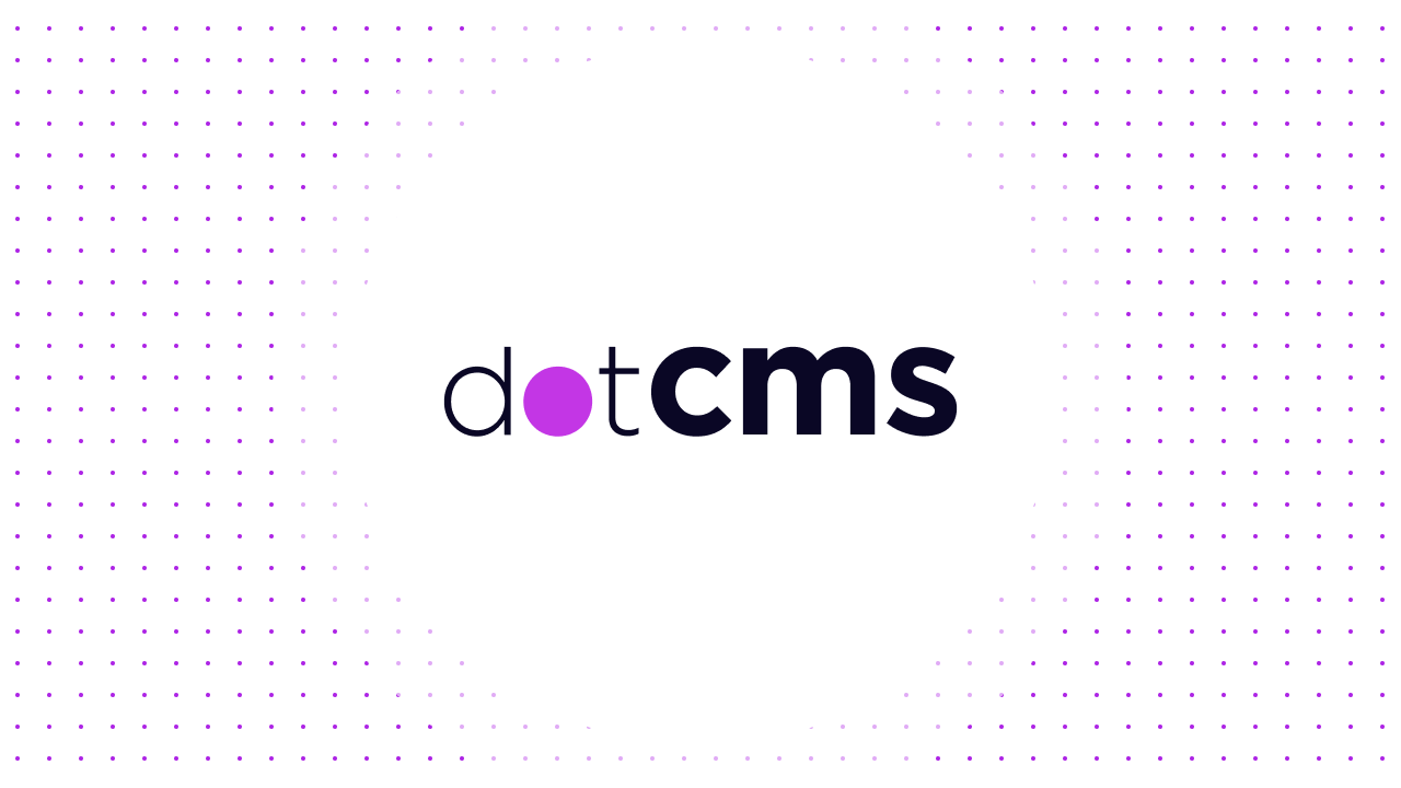 dotCMS website preview